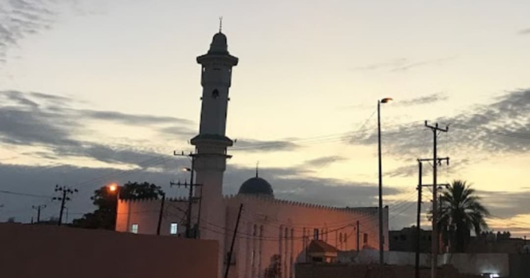 أحد المساجد المعروفة في بيش