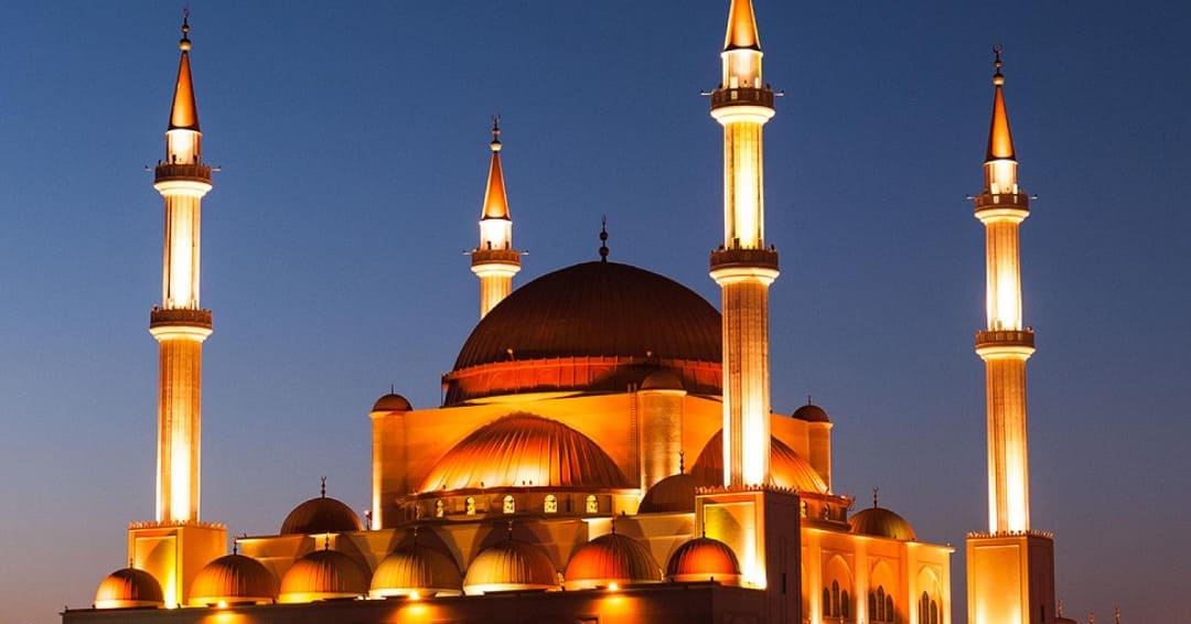 أحد المساجد المعروفة في حائل